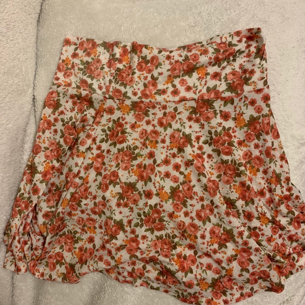 Floral skirt